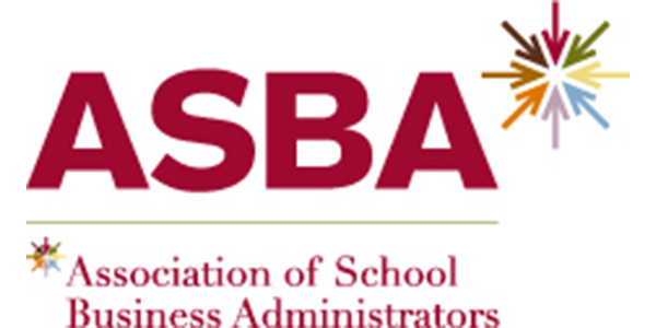 ASBA logo featuring "Association of School Business Administrators" with colorful starburst design, relevant to The Visual Storytellers Group's focus on enhancing communication at corporate events.